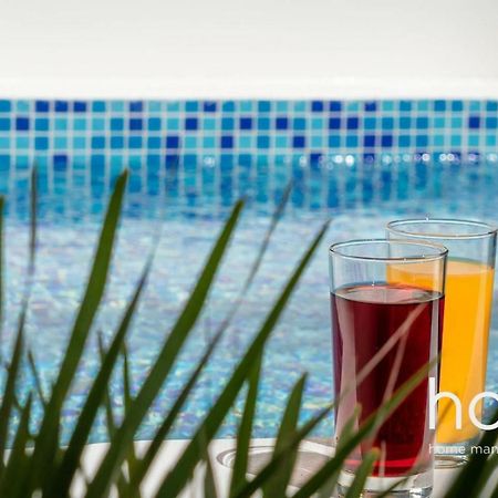 Nemeseos Ground Floor Homm Apartment With Roof Garden And Wading Pool Athena Bagian luar foto
