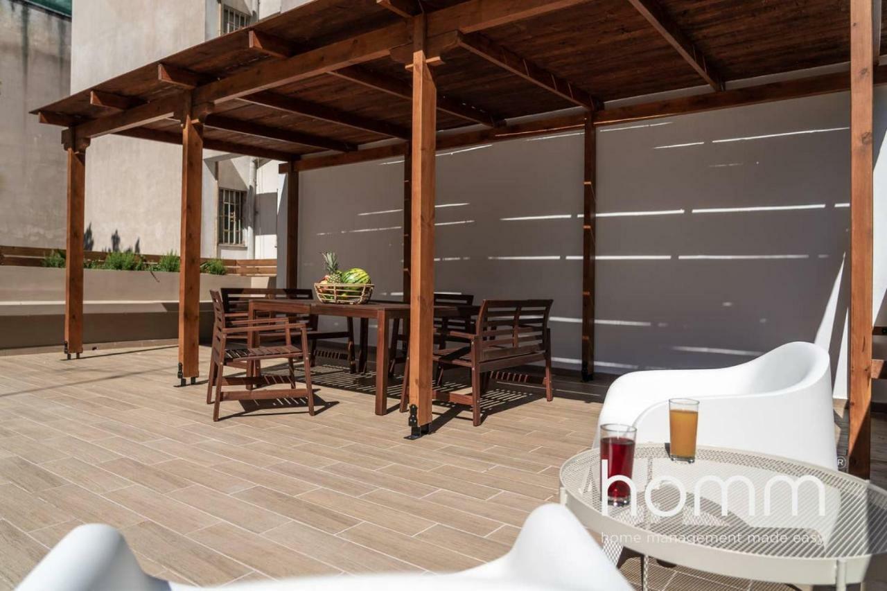 Nemeseos Ground Floor Homm Apartment With Roof Garden And Wading Pool Athena Bagian luar foto