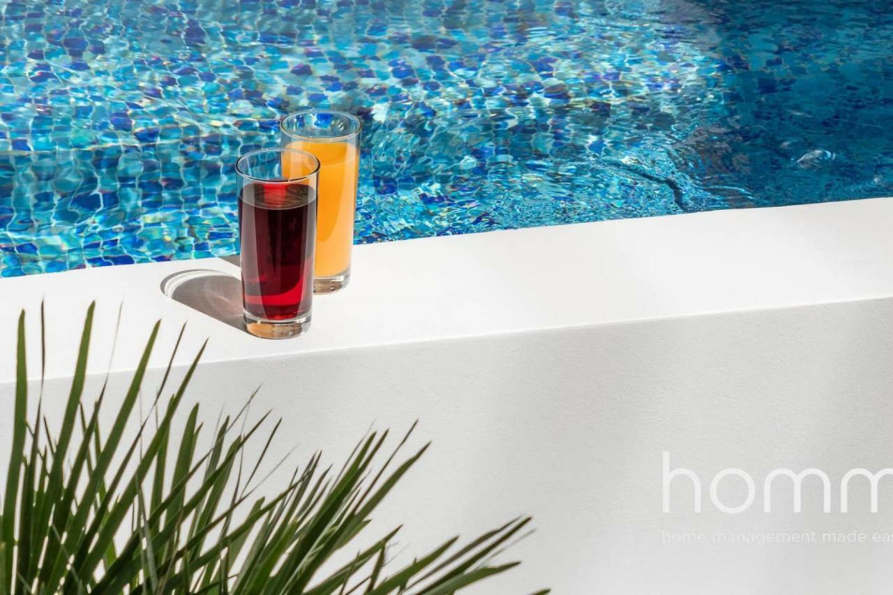 Nemeseos Ground Floor Homm Apartment With Roof Garden And Wading Pool Athena Bagian luar foto