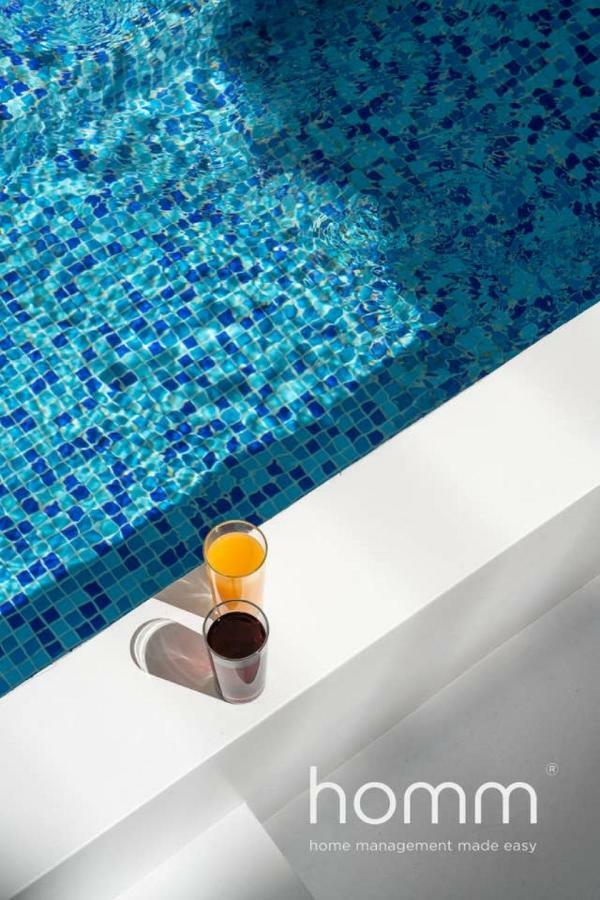 Nemeseos Ground Floor Homm Apartment With Roof Garden And Wading Pool Athena Bagian luar foto
